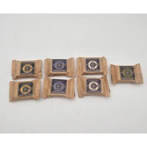 Lot of 7 L'Occitane Travel Size Guest Soaps Milk Verbena Sweet Lemon Lavender